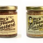 My Friend's Mustard:When beer-loving Brooklynite Anna Wolf quit her "soul-sucking" ad agency job, it left her with plenty of time to play around in her kitchen, finding the best way to combine food with beer in one convenient jar. The result is My Friend's Mustard, a small line of whole grain beer mustards made with Sixpoint Craft Ales, infused with everything from jalapenos to brown sugar. Slather it on sausages, pretzels, or a spoon; find it at Lucy's Whey, Marlow & Daughters, and more.
